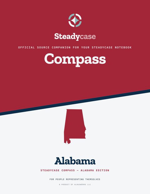 Steadycase Compass, Alabama Edition cover