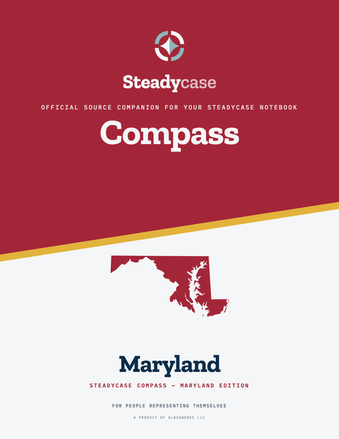 Steadycase Compass, Maryland Edition cover