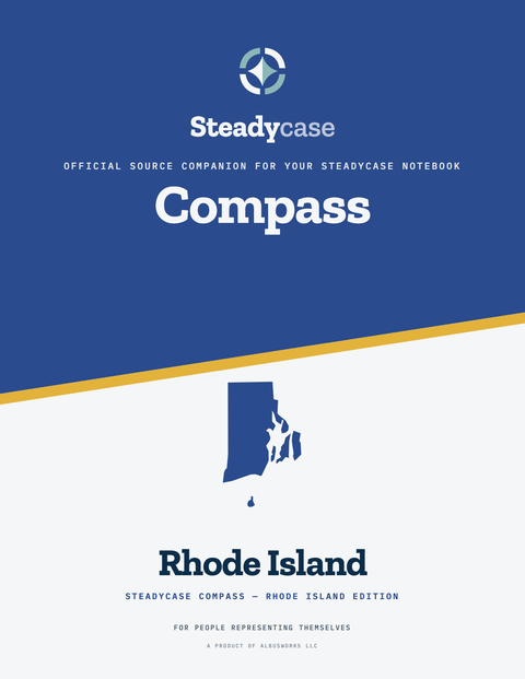 Steadycase Compass, Rhode Island Edition cover